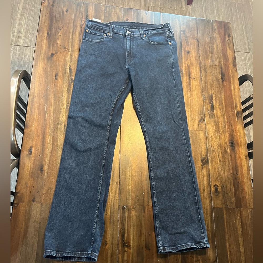 Dark Blue Levi’s 527 men’s jeans six 34/32